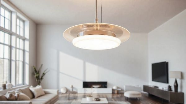 Transformez votre intérieur avec un lampadaire à disque orientable
