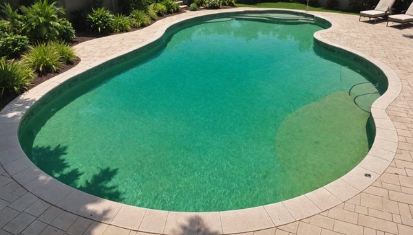 Que faire quand l'eau de votre piscine devient verte?