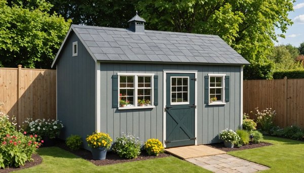 Utilisations originales d'une cabane de jardin