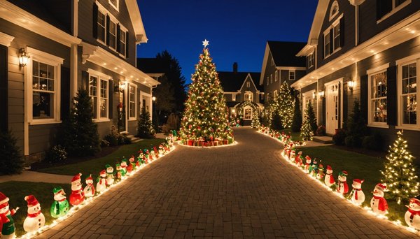 Guide complet pour une décoration de Noël extérieure enchanteresse