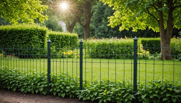 Clôture et grillage rigide : le choix français pour votre jardin