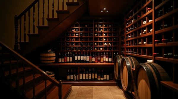 Créer une cave à vin sous escalier : élégance, praticité et conservation optimale